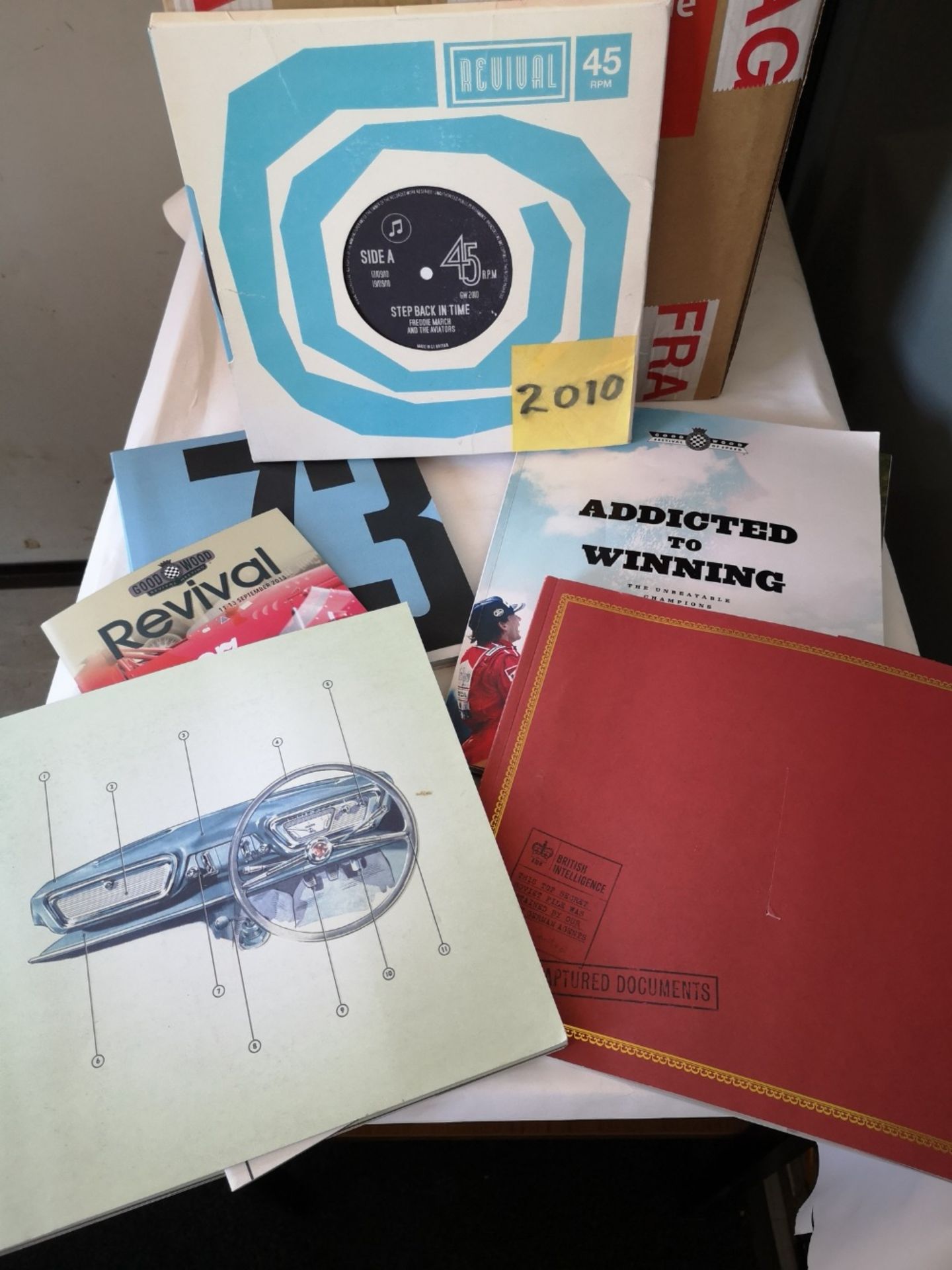 Large collection of Goodwood Revival & Goodwood Festival of Speed programmes