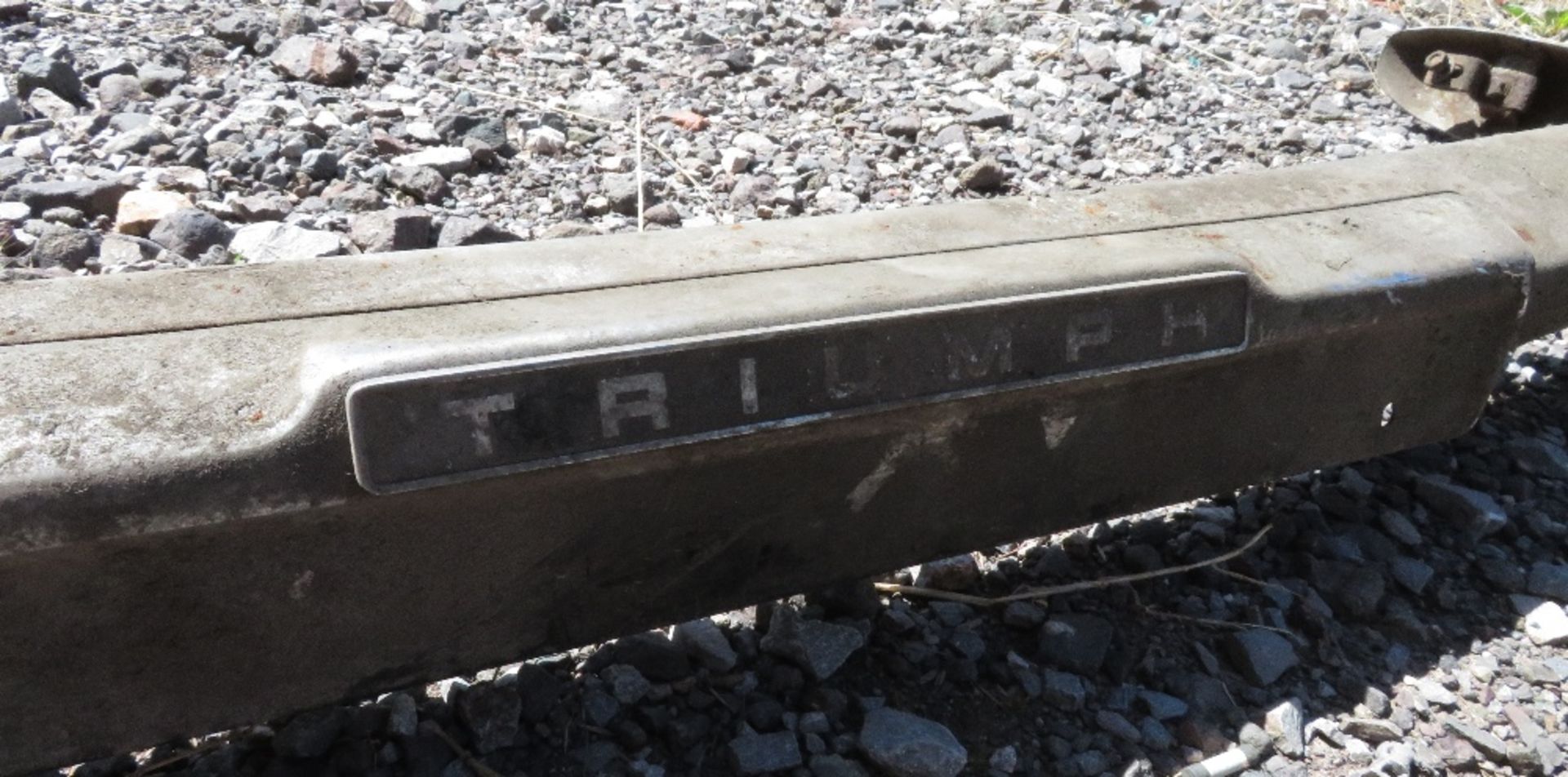 WITHDRAWN Bumper for Triumph believed Stag, also door for Triumph Stag with new old stock - Image 8 of 8