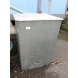 GALVANIZED COAL/COMPOST BIN