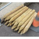 QUANTITY OF FENCE POSTS