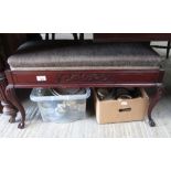 2 PERSON PIANO STOOL WITH LIFT UP SEAT