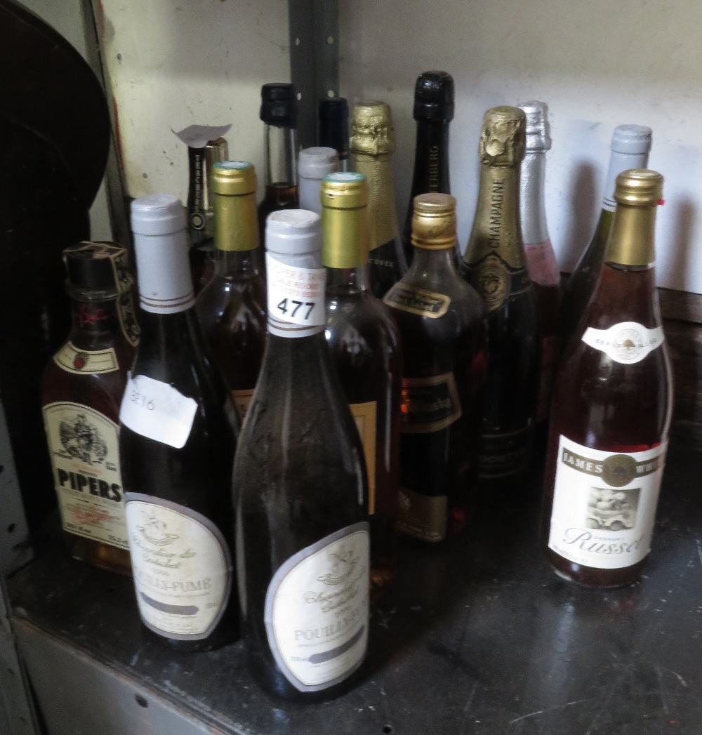 QUANTITY OF ALCOHOL TO INCLUDE WHISKY, CHAMPAGNE ETC