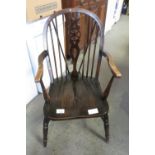 WHEELBACK CARVER CHAIR