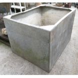 LARGE GALVANIZED TANK