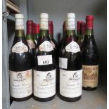 QUANTITY OF RED WINE TO INCLUDE CHATEUX NEUF DE PAPE
