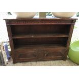 OAK CARVED SIDEBOARD