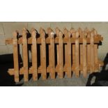 6 WOODEN FENCE PANELS