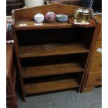 OAK FREESTANDING BOOKSHELF