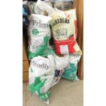 5 BAGS OF LOGS & 5 BAGS OF KINDLING