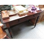 CONSOLE TABLE WITH 2 SHORT DRAWERS