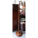 A MAHOGANY STANDARD LAMP ## pat tested ##