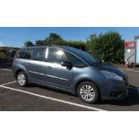 CITROEN C4 PICASSO 7 VTR+ HDI, DIESEL ESTATE CAR, 1560CC ENGINE, REG WN07 ORZ, REGISTERED 22/5/07,