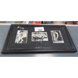 FRAMED BEATLES PHOTOGRAPHS