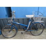 GIRLS BSA BLUE BICYCLE