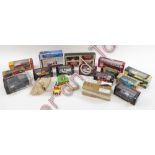 A large collection of model toys including nine Classic Transport Treasures, Hamleys toy sets, six