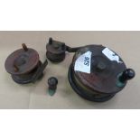 3 ANTIQUE FISHING REELS