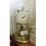 GLASS DOMED CLOCK