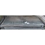 QUANTITY OF LEAD LINED WINDOW PANES