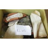 BOX OF ARCHAELOGICAL ITEMS