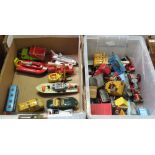 2 BOXES OF DINKY TOYS ETC