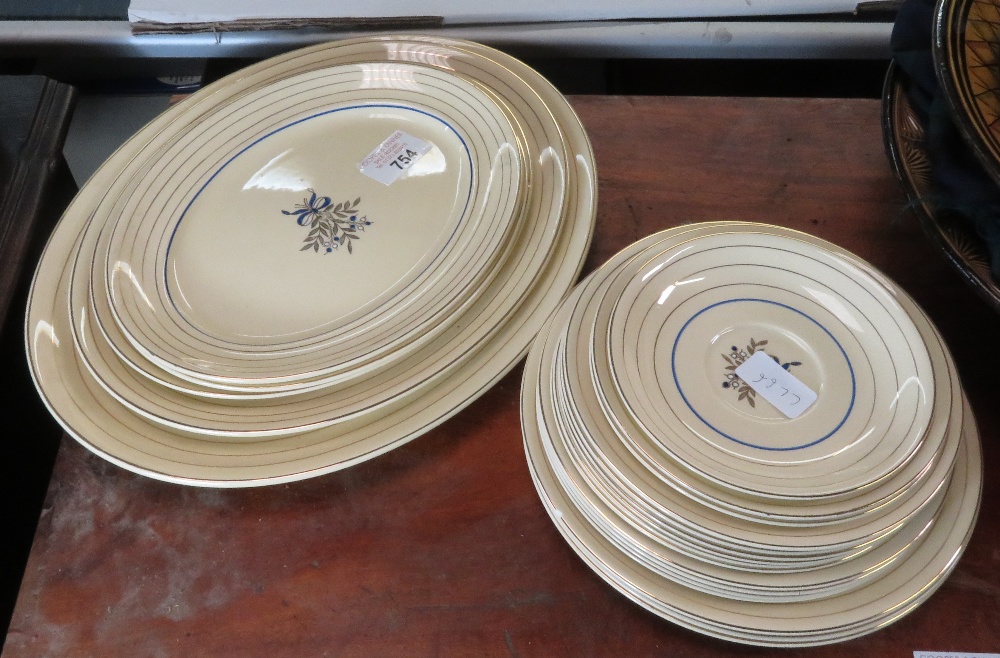 A COLLECTION OF JOHN BROS DINNERWARE