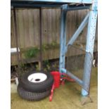 SACK TRUCK, FIRE GUARD, TREE STAND ETC
