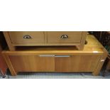 MODERN OAK TV CABINET