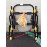 HALFORDS BICYCLE RACK WITH ACCESSORIES
