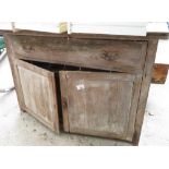 PINE SIDEBOARD WITH SINGLE DRAWER & 2 DOORS