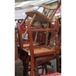 5 ASSORTED DINING CHAIRS