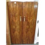 WALNUT VENEER WARDROBE ## KEY ##