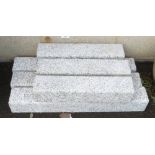 CORNISH GRANITE KERBS 3 X 750mm, LENGTH, 3 X 500mm, LENGTH