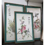 3 CHINESE STYLE FRAMED PICTURES