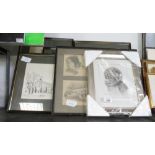6 PRINTS OF VARIOUS LOCAL SCENES, SIGNED IN PENCIL BY BERNARD WILLINGTON ETC