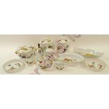An extensive quantity of Royal Worcester Evesham pattern tableware including serving dishes,