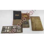 Four small early 20th Century sketch/autograph albums circa.1909 - 1917 containing mainly ink and