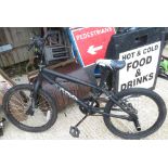 20 AVIGO FREESTYLE BMX BICYCLE WITH STUNT PEGS"