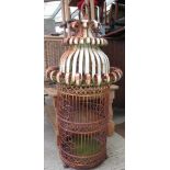 DECORATIVE STEEL BIRD CAGE