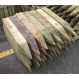 28 X WOODEN STAKES