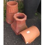 2 CHIMNEY POTS + 1 OTHER