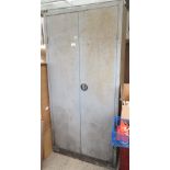 LARGE METAL CUPBOARD