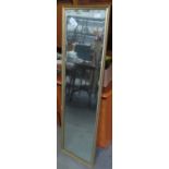 GILT FRAMED WALL MIRROR