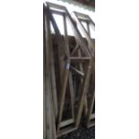 PINE EXTERIOR DOOR CANOPY FRAME