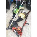 VARIOUS PETROL STRIMMERS & HEDGE CUTTERS