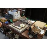 SILVER PLATED TUREENS, SOLITAIRE BOARD GAME & OTHER ITEMS