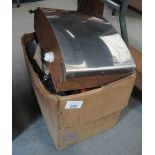 BOX CONTAINING PHOTOGRAPHIC DEVELOPING EQUIPMENT