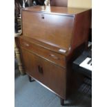 TEAK MID CENTURY BUREAU