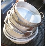 COLLECTION OF CATERING PANS