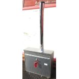 STAINLESS STEEL LETTER BOX & TABLE SUPPORT
