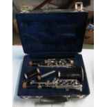 CASED BUNDY CLARINET